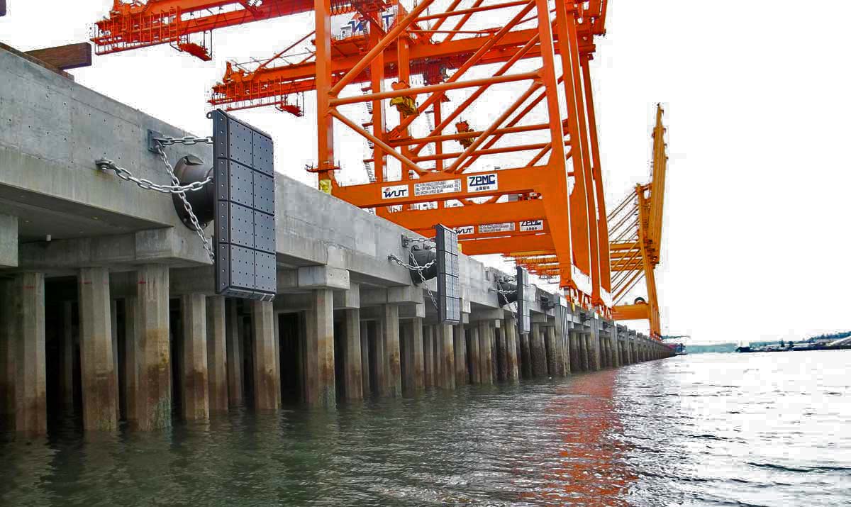 Пример отбойного устройства